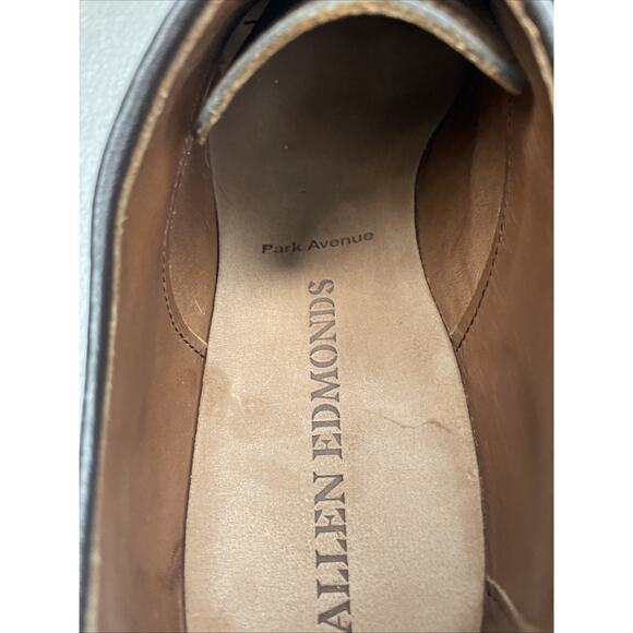 Allen Edmonds Park Avenue 10.5D Dark Chili Brown Oxfords - w/ Original Box main image 12